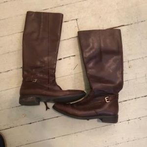 Ralph Lauren Brown Leather Boots Size 6